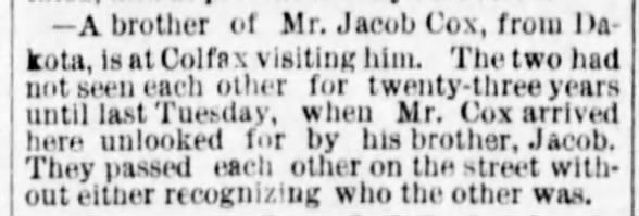 Clipping from The Pantagraph